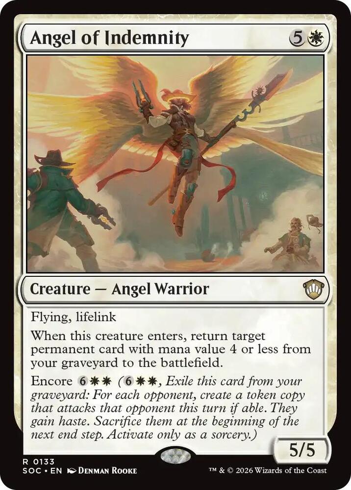 Angel of Indemnity [Commander: Secrets of Strixhaven] 133