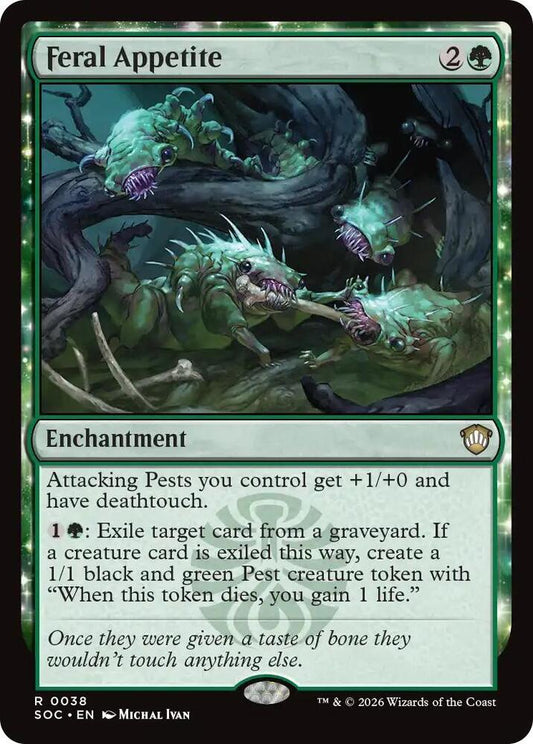 Feral Appetite [Commander: Secrets of Strixhaven] 38