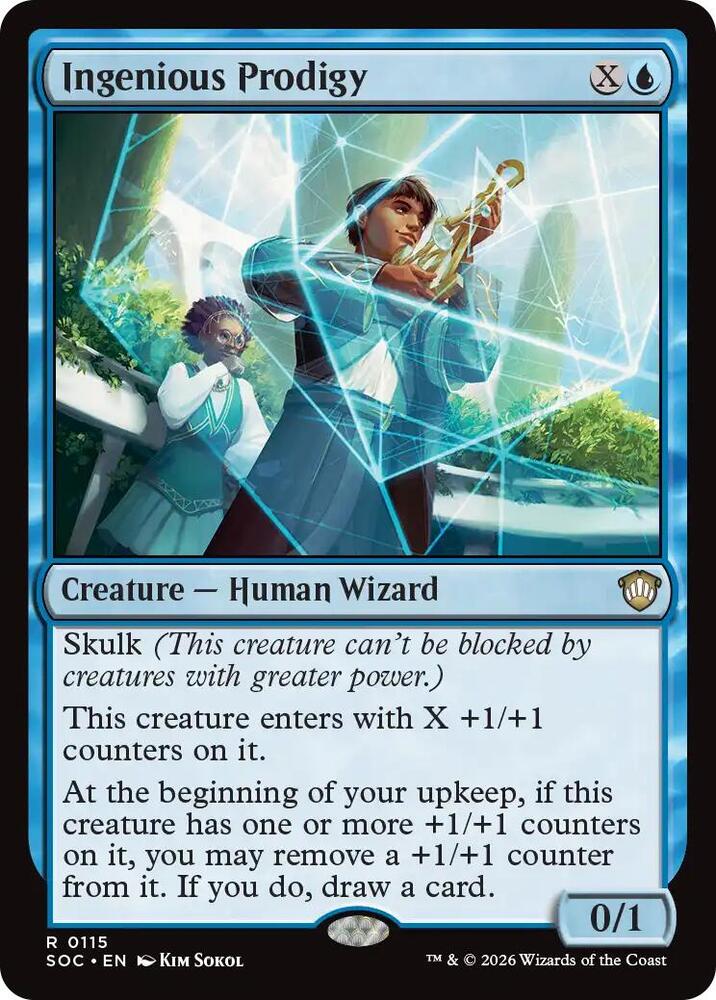 Ingenious Prodigy [Commander: Secrets of Strixhaven] 115