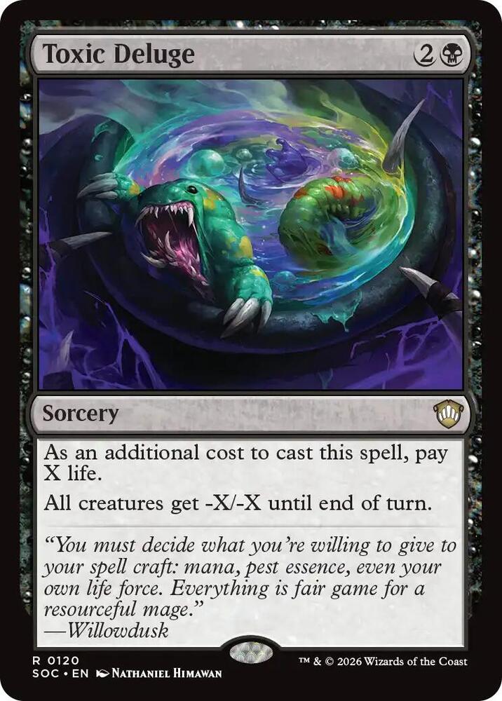 Toxic Deluge [Commander: Secrets of Strixhaven] 120