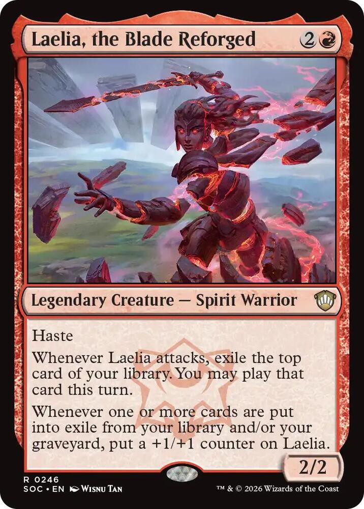 Laelia, the Blade Reforged [Commander: Secrets of Strixhaven] 246