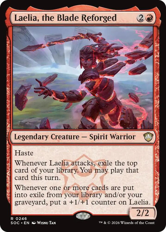 Laelia, the Blade Reforged [Commander: Secrets of Strixhaven] 246
