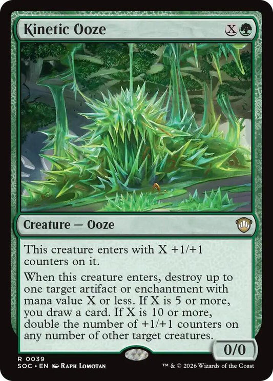 Kinetic Ooze [Commander: Secrets of Strixhaven] 39