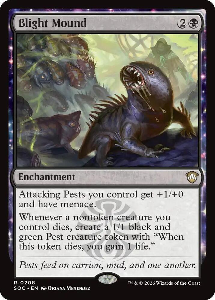 Blight Mound [Commander: Secrets of Strixhaven] 208