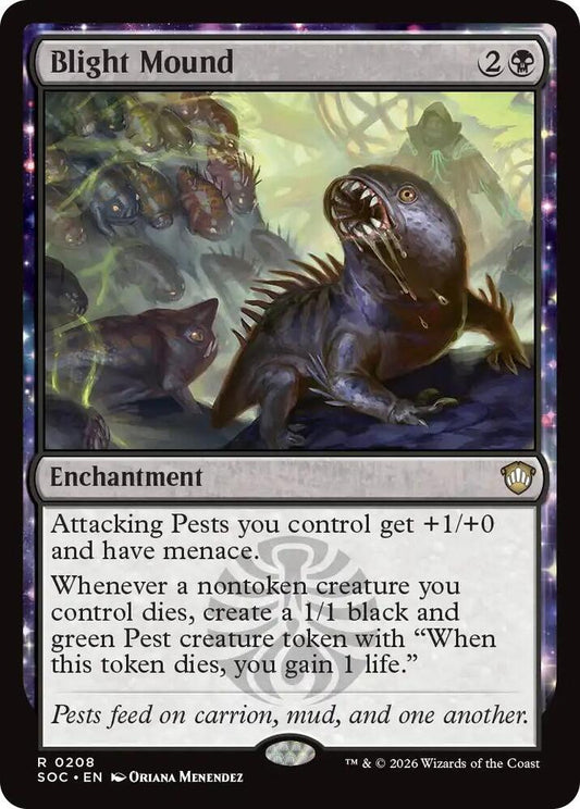 Blight Mound [Commander: Secrets of Strixhaven] 208