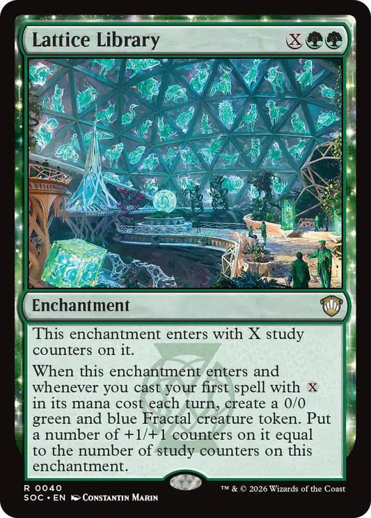 Lattice Library [Commander: Secrets of Strixhaven] 40