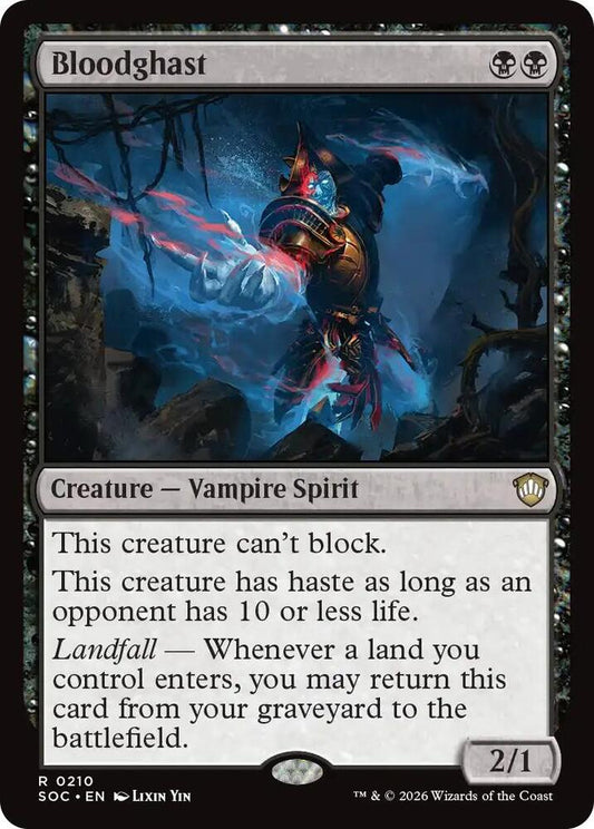 Bloodghast [Commander: Secrets of Strixhaven] 210