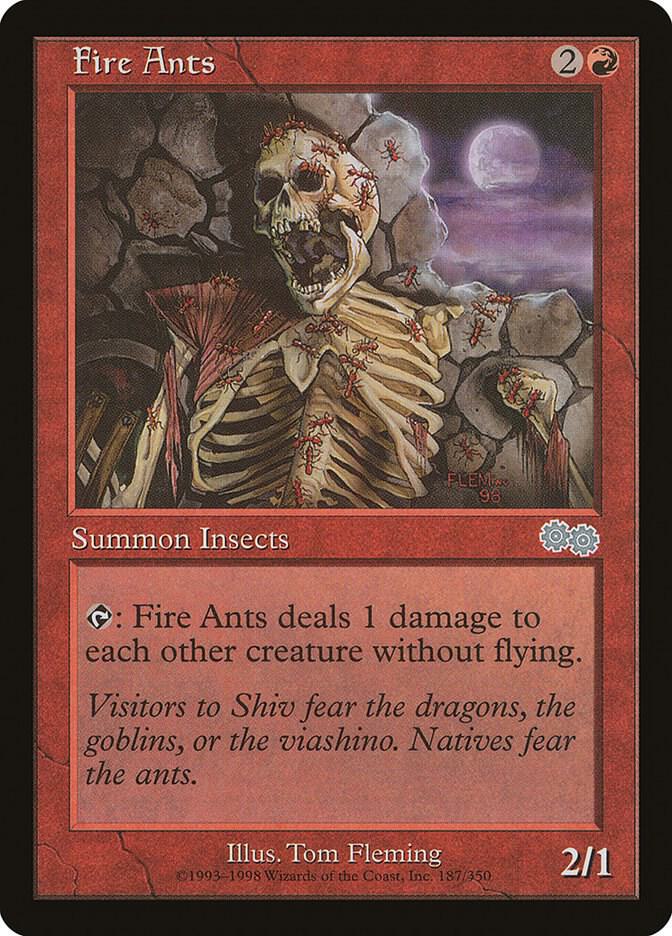 Fire Ants [Urza's Saga] 187