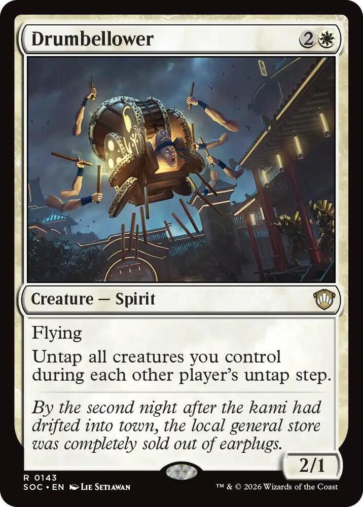 Drumbellower [Commander: Secrets of Strixhaven] 143