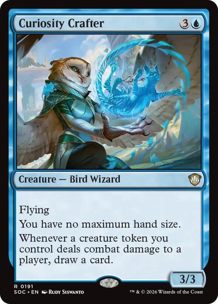 Curiosity Crafter [Commander: Secrets of Strixhaven] 191