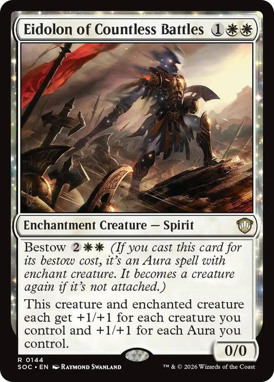 Eidolon of Countless Battles [Commander: Secrets of Strixhaven] 144
