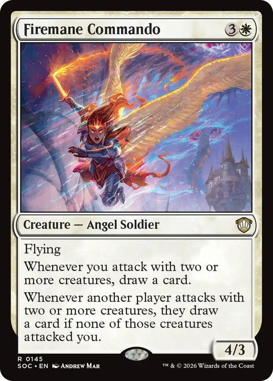 Firemane Commando [Commander: Secrets of Strixhaven] 145