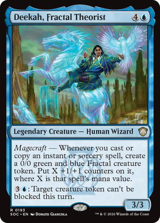 Deekah, Fractal Theorist [Commander: Secrets of Strixhaven] 193