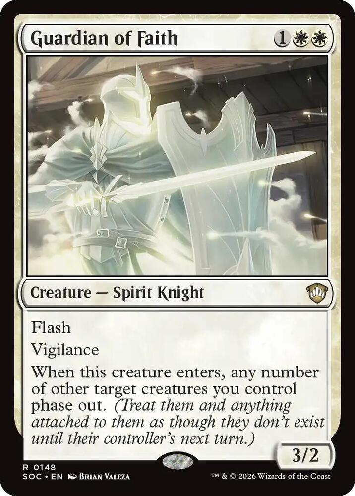 Guardian of Faith [Commander: Secrets of Strixhaven] 148