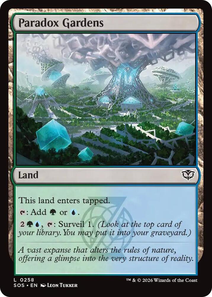Paradox Gardens [Secrets of Strixhaven] 258