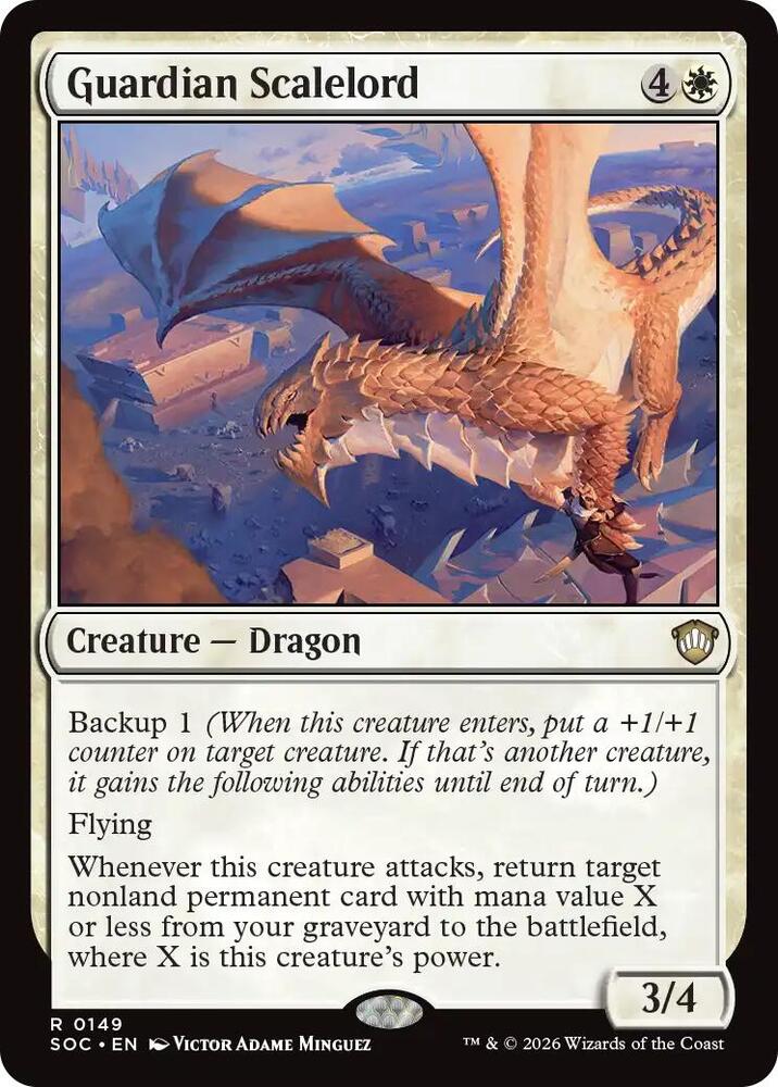 Guardian Scalelord [Commander: Secrets of Strixhaven] 149