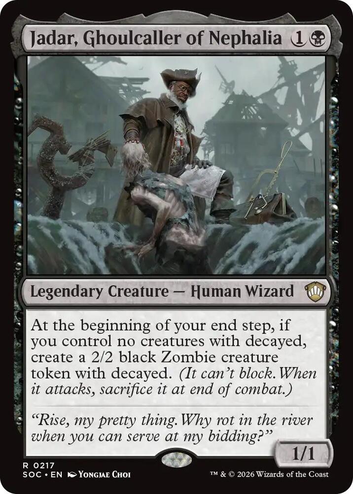 Jadar, Ghoulcaller of Nephalia [Commander: Secrets of Strixhaven] 217