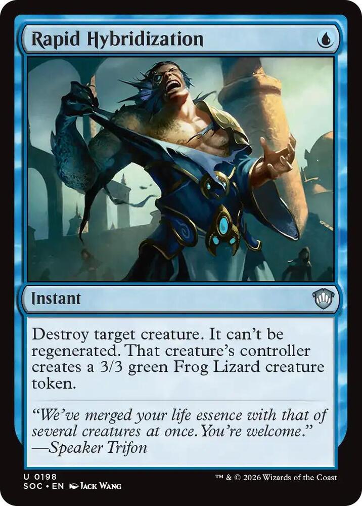 Rapid Hybridization [Commander: Secrets of Strixhaven] 198