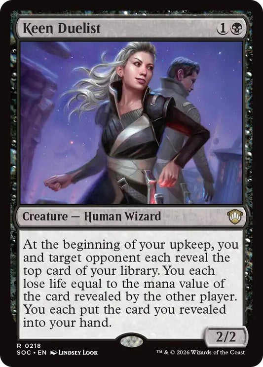 Keen Duelist [Commander: Secrets of Strixhaven] 218