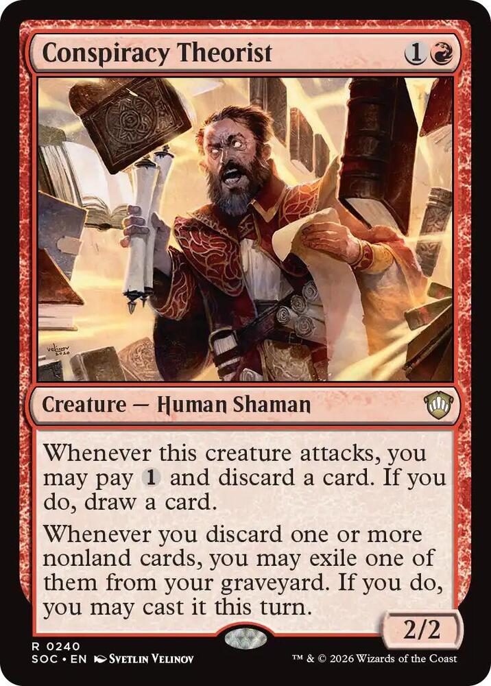 Conspiracy Theorist [Commander: Secrets of Strixhaven] 240
