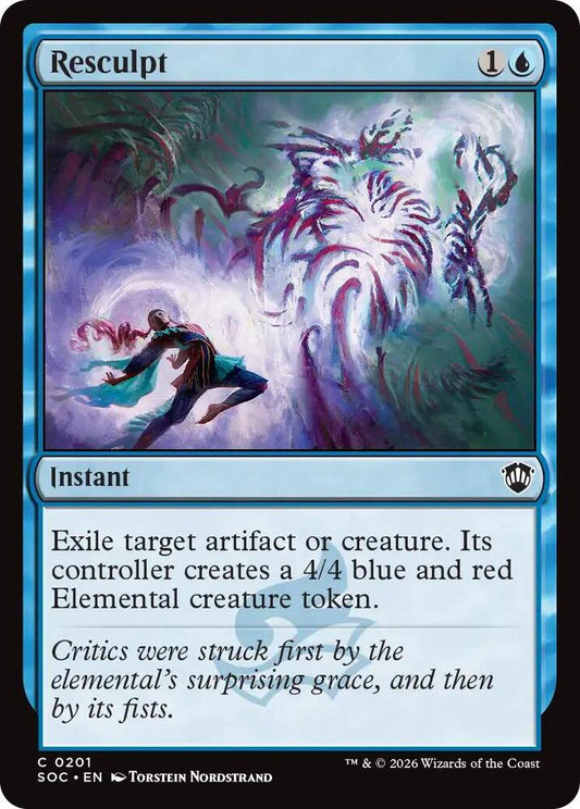 Resculpt [Commander: Secrets of Strixhaven] 201