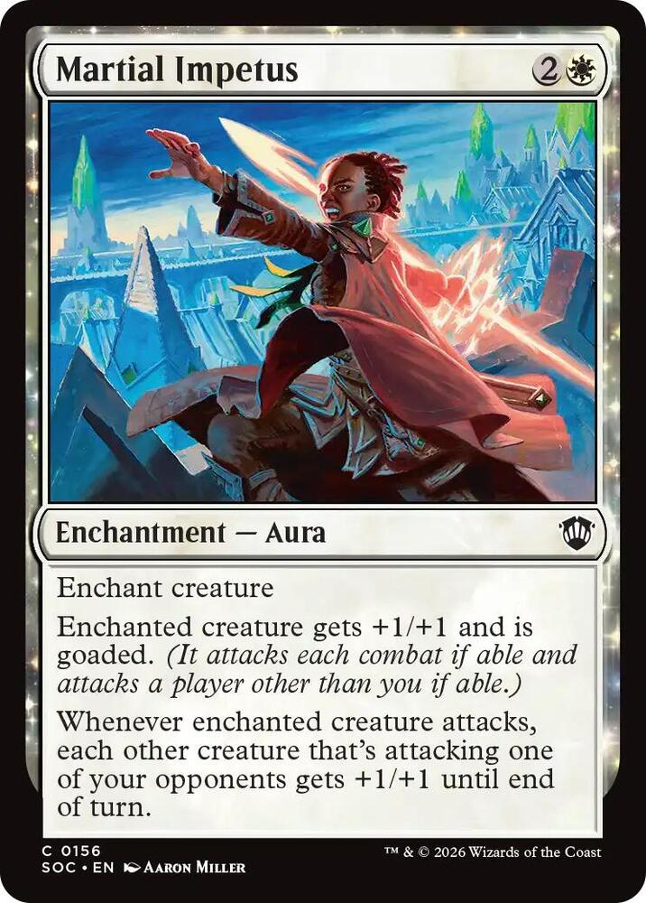 Martial Impetus [Commander: Secrets of Strixhaven] 156