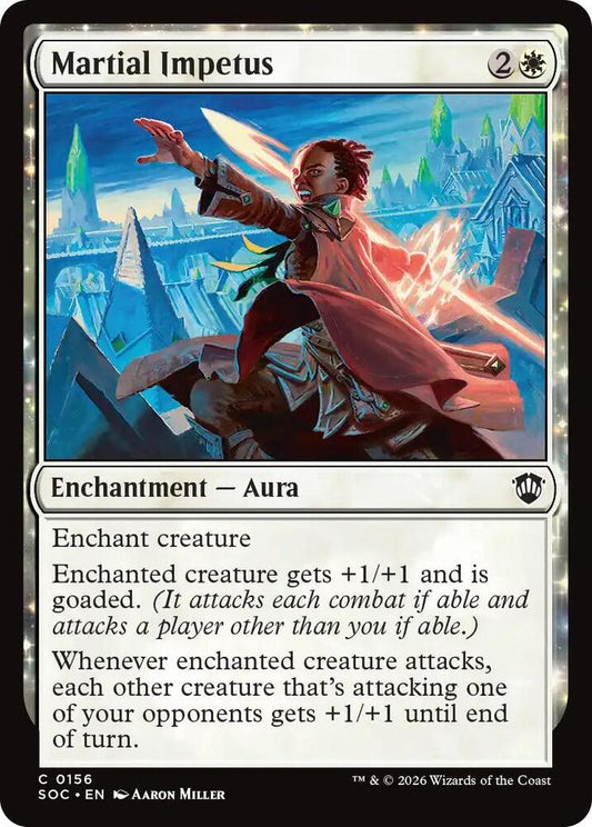 Martial Impetus [Commander: Secrets of Strixhaven] 156
