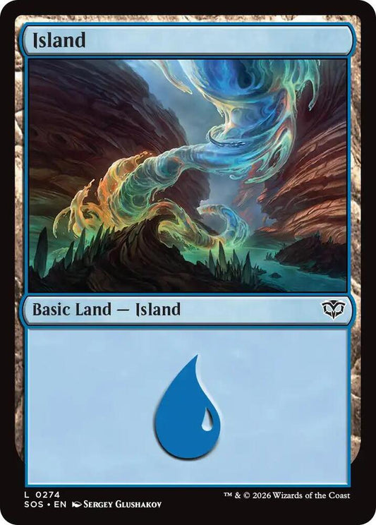 Island (0274) [Secrets of Strixhaven] 274