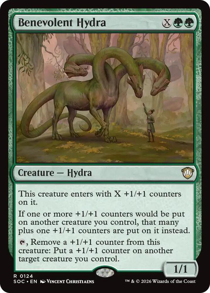 Benevolent Hydra [Commander: Secrets of Strixhaven] 124