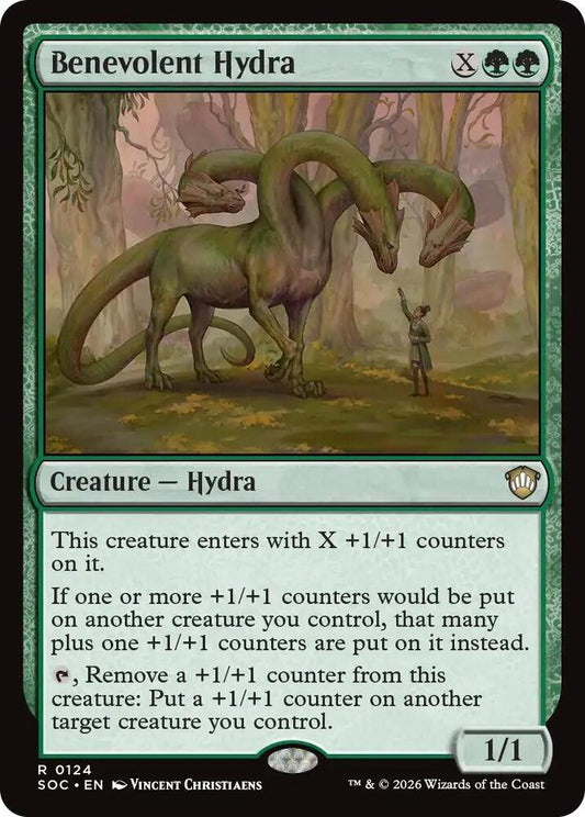 Benevolent Hydra [Commander: Secrets of Strixhaven] 124