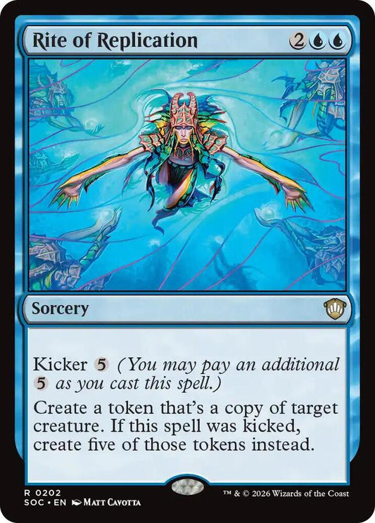 Rite of Replication [Commander: Secrets of Strixhaven] 202
