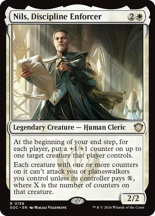 Nils, Discipline Enforcer [Commander: Secrets of Strixhaven] 158