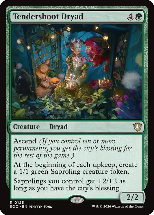 Tendershoot Dryad [Commander: Secrets of Strixhaven] 125