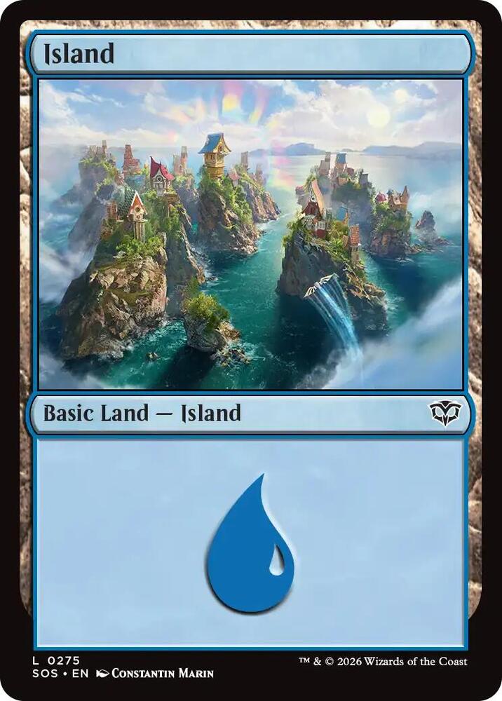 Island (0275) [Secrets of Strixhaven] 275