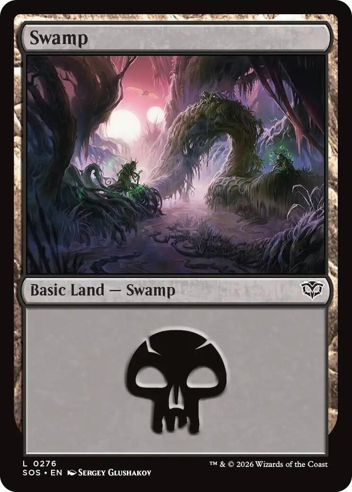 Swamp (0276) [Secrets of Strixhaven] 276