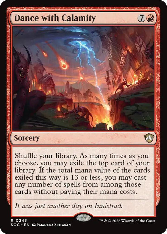 Dance with Calamity [Commander: Secrets of Strixhaven] 243