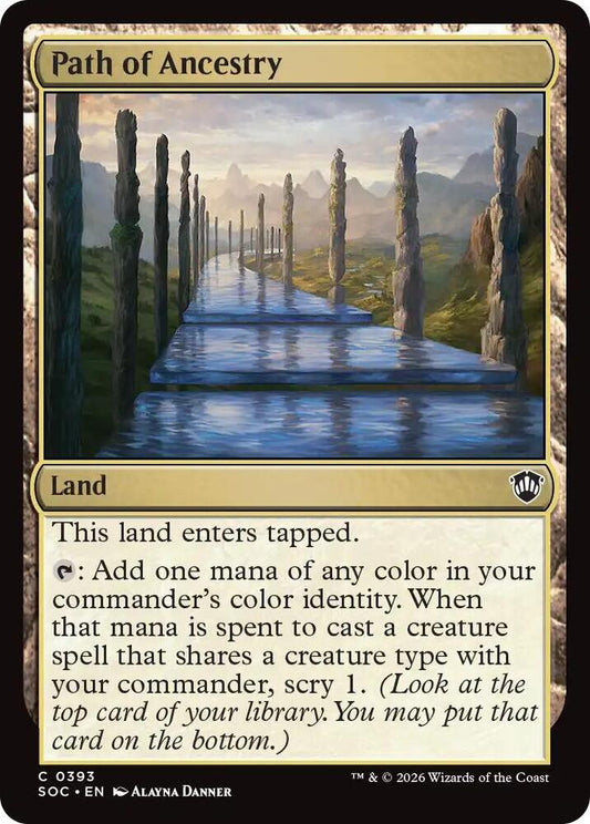 Path of Ancestry [Commander: Secrets of Strixhaven] 393