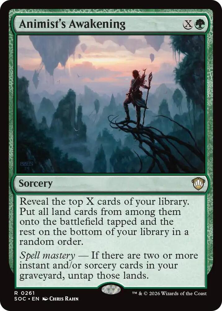 Animist's Awakening [Commander: Secrets of Strixhaven] 261