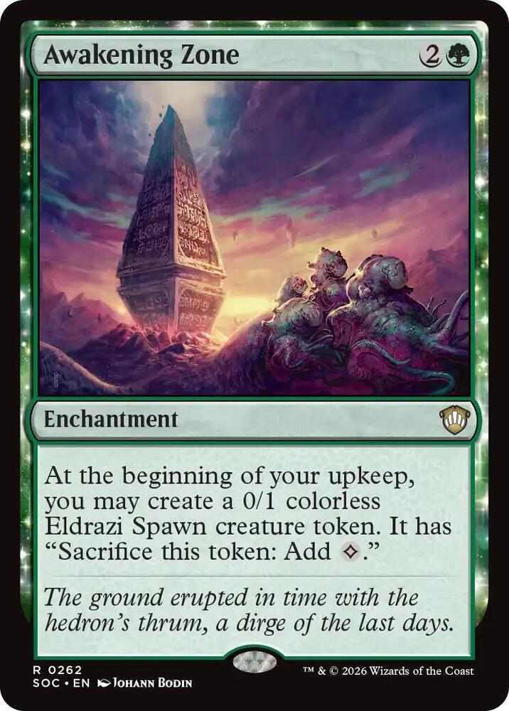 Awakening Zone [Commander: Secrets of Strixhaven] 262