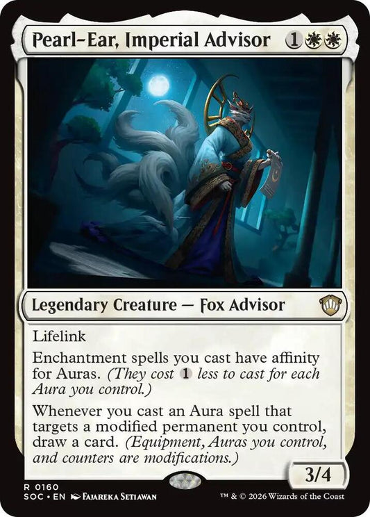 Pearl-Ear, Imperial Advisor [Commander: Secrets of Strixhaven] 160