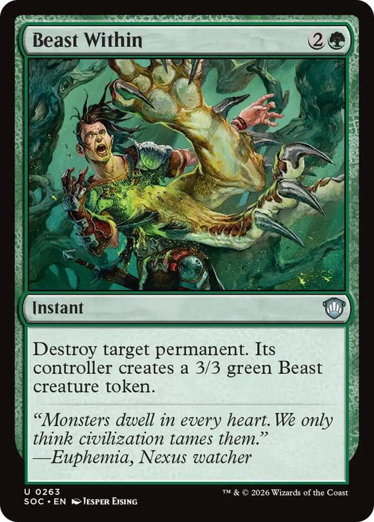 Beast Within [Commander: Secrets of Strixhaven] 263