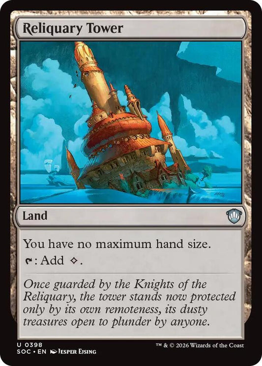 Reliquary Tower [Commander: Secrets of Strixhaven] 398