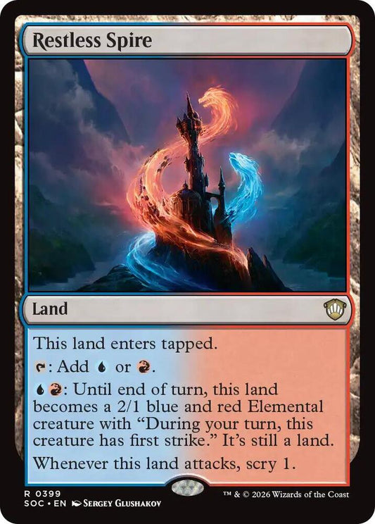 Restless Spire [Commander: Secrets of Strixhaven] 399