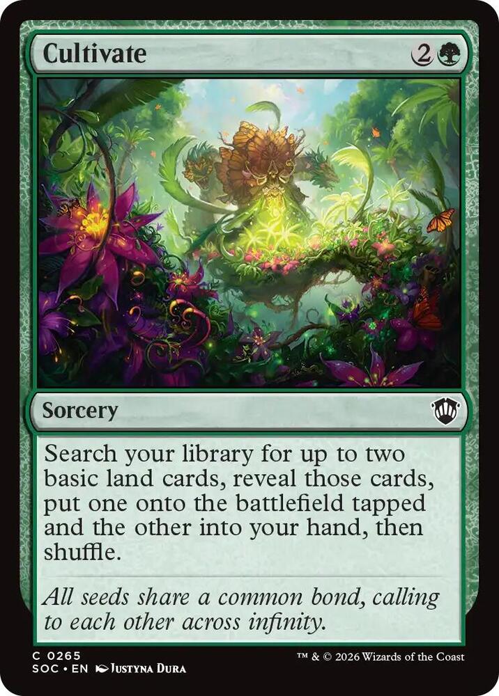 Cultivate [Commander: Secrets of Strixhaven] 265