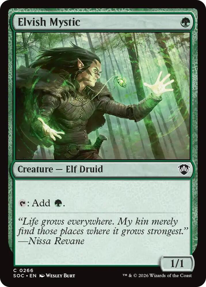 Elvish Mystic [Commander: Secrets of Strixhaven] 266