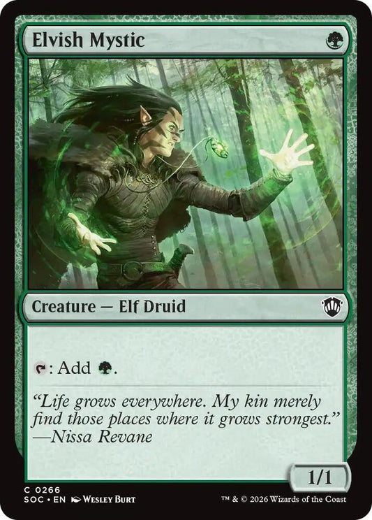 Elvish Mystic [Commander: Secrets of Strixhaven] 266