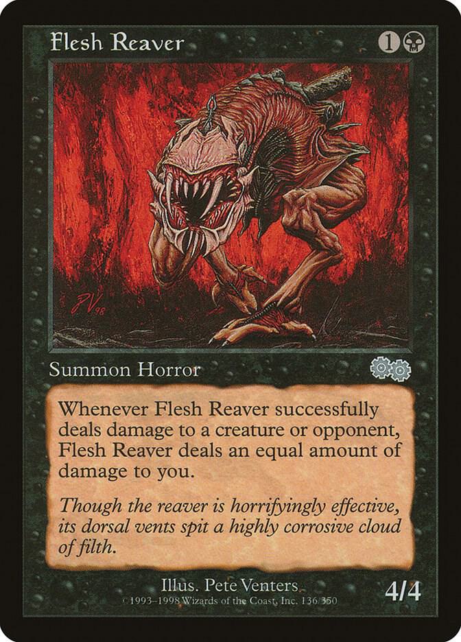 Flesh Reaver [Urza's Saga] 136