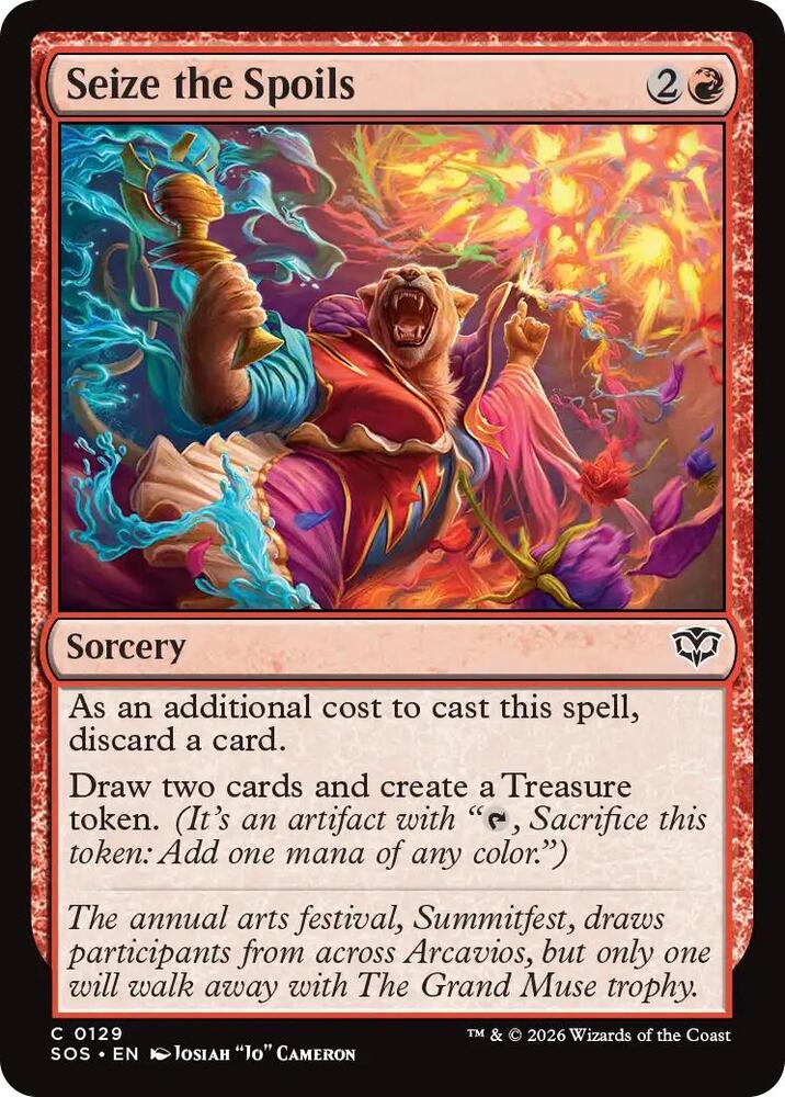 Seize the Spoils [Secrets of Strixhaven] 129