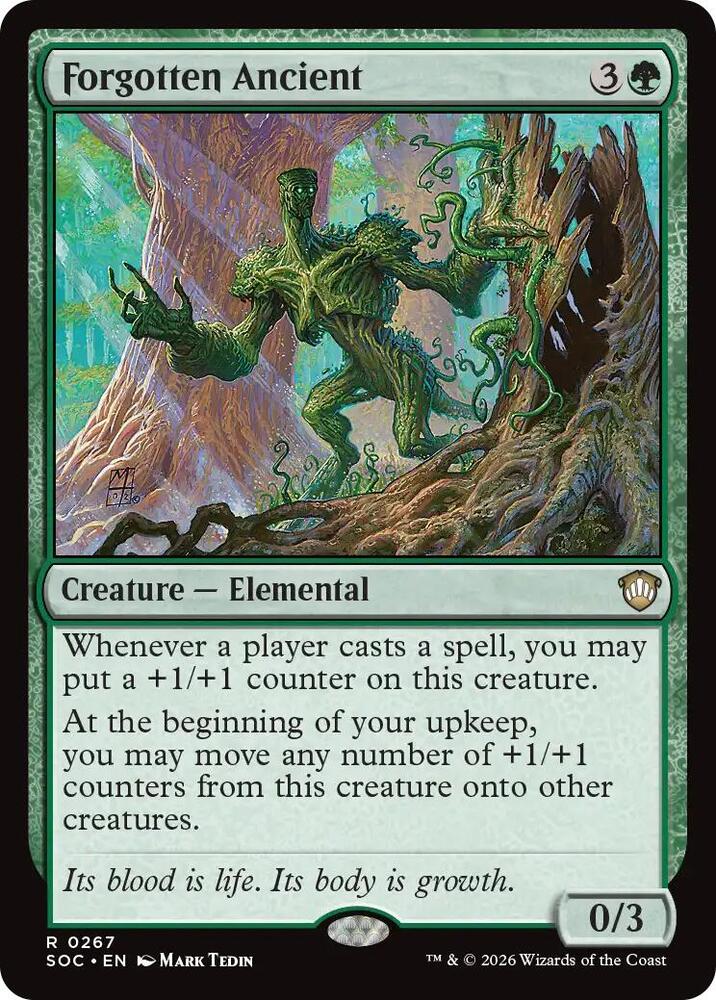 Forgotten Ancient [Commander: Secrets of Strixhaven] 267
