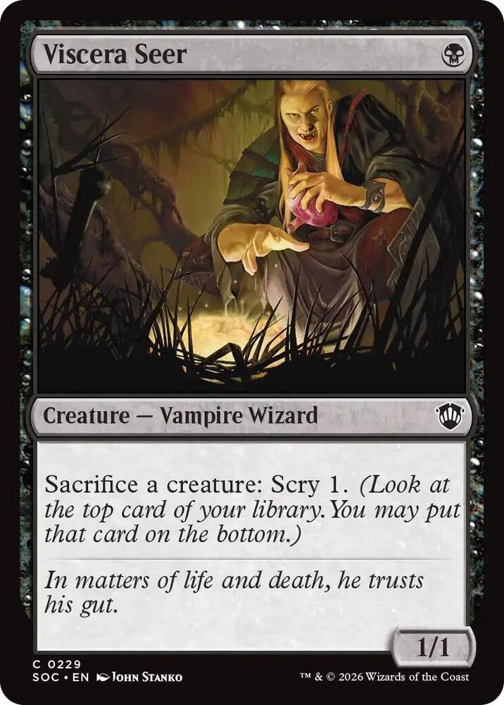 Viscera Seer [Commander: Secrets of Strixhaven] 229